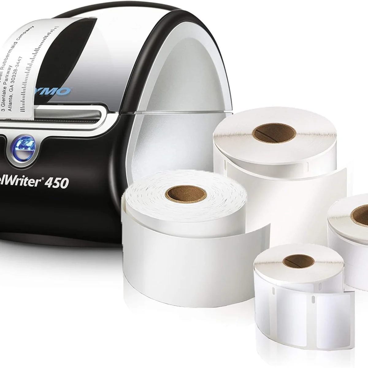 Blank Silver Labels