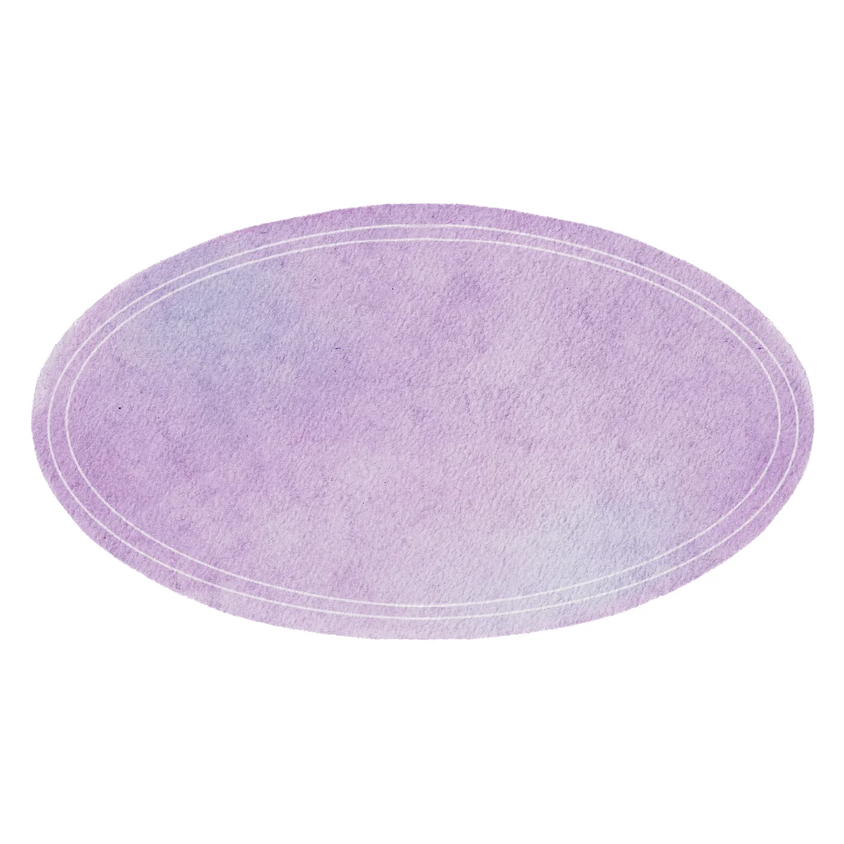 Blank Oval Labels