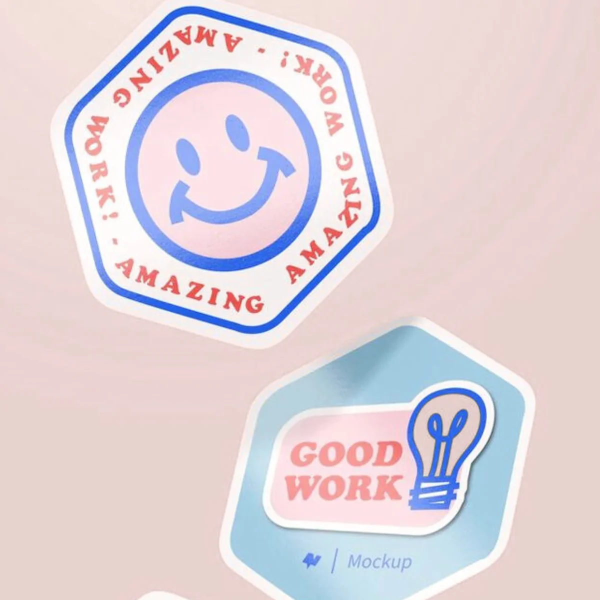 Hexagon Stickers