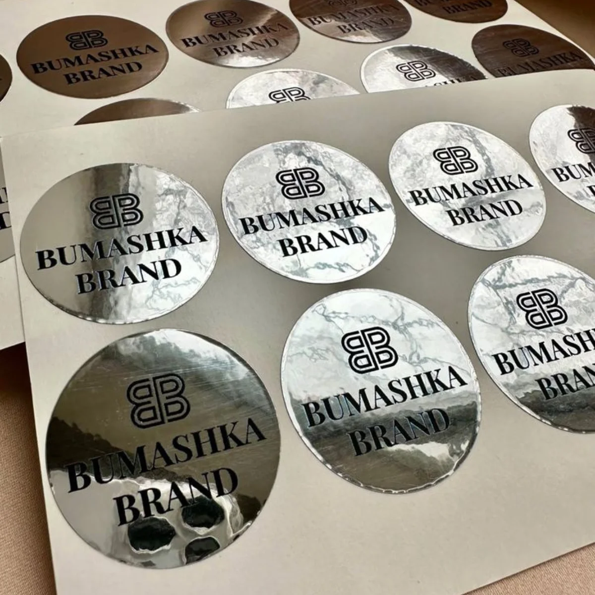 Silver Stickers